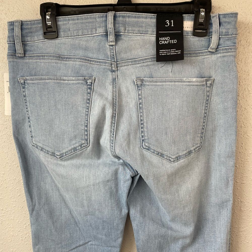 NWT Sanctuary Modern Straight Crop Jeans Size 31 - Picture 6 of 10